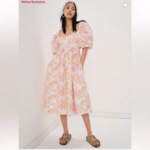 For love & lemons carrie midi dress